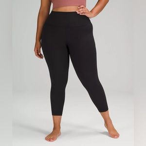 lululemon Align™ High-Rise Crop 23" Black Size 6